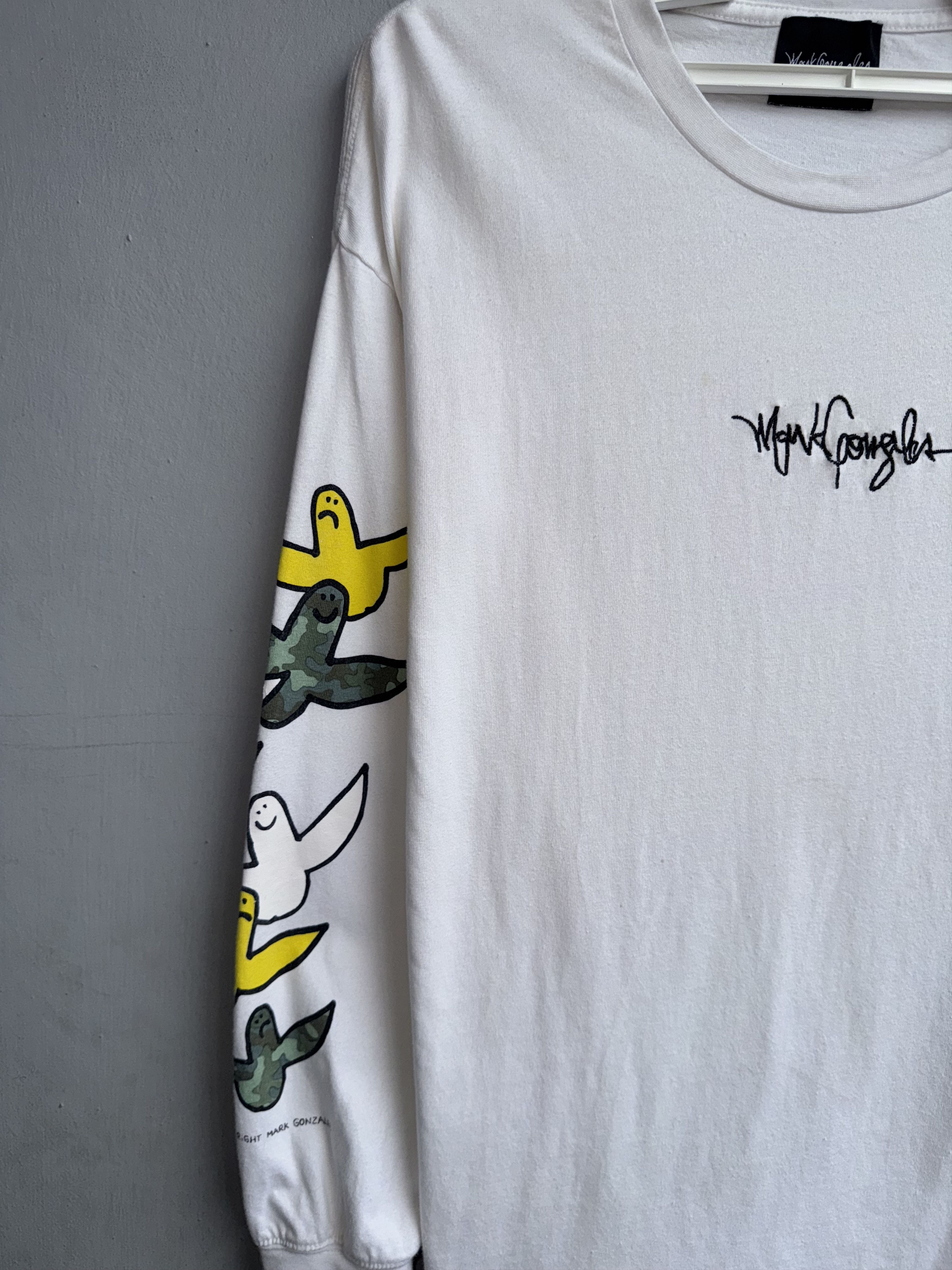 Other Mark Gonzales Angel Print Long Sleeve Shirt Size US L / EU 52-54 / 3 - 2 Thumbnail