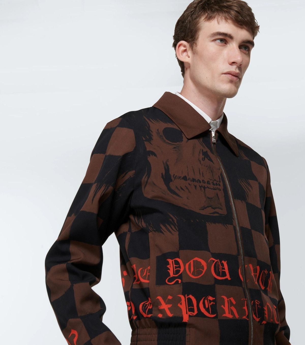 Amiri o1y0525 Jacket in Chocolate Brown/Black Size US M / EU 48-50 / 2 - 2 Thumbnail