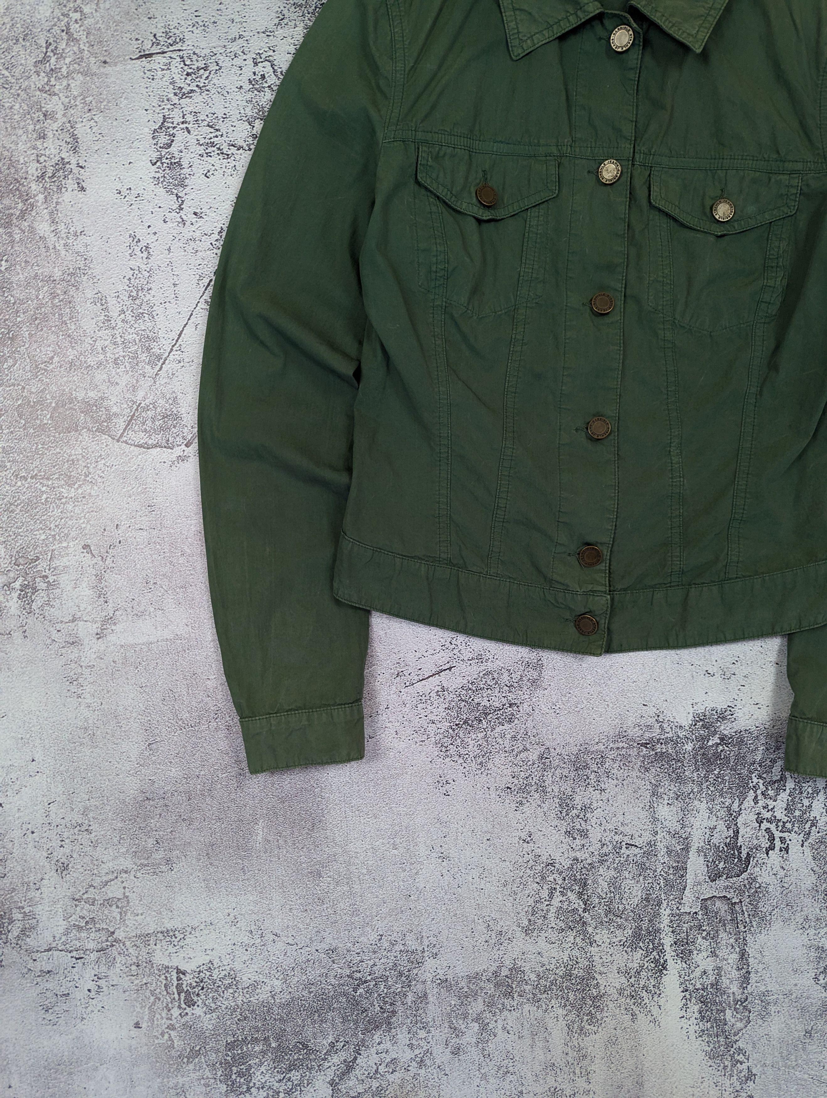 Gabrielle Gabrielle Strehle Distressed Army Jacket Size M / US 6-8 / IT 42-44 - 2 Thumbnail