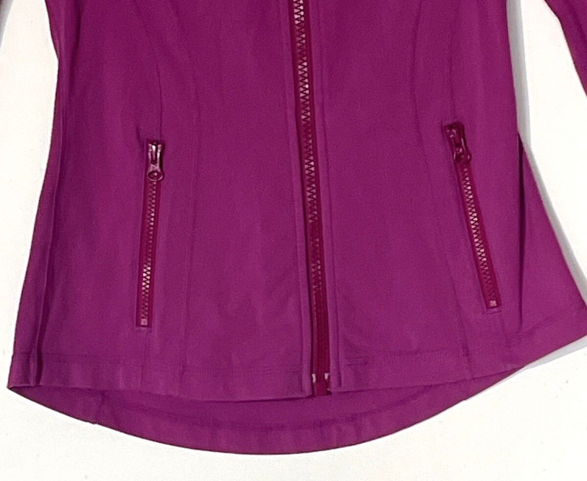 Lululemon Lululemon Magenta Full Zip Fitted Athletic Define Jacket Size M / US 6-8 / IT 42-44 - 14 Thumbnail