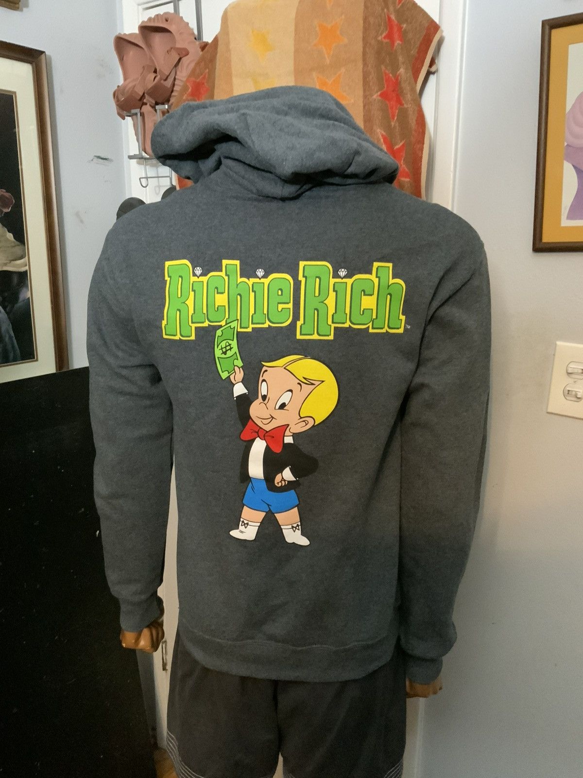 Other Richie Rich Animated TV Series Graphic Pullover Money Hoodie Size US XS / EU 42 / 0 - 9 Thumbnail