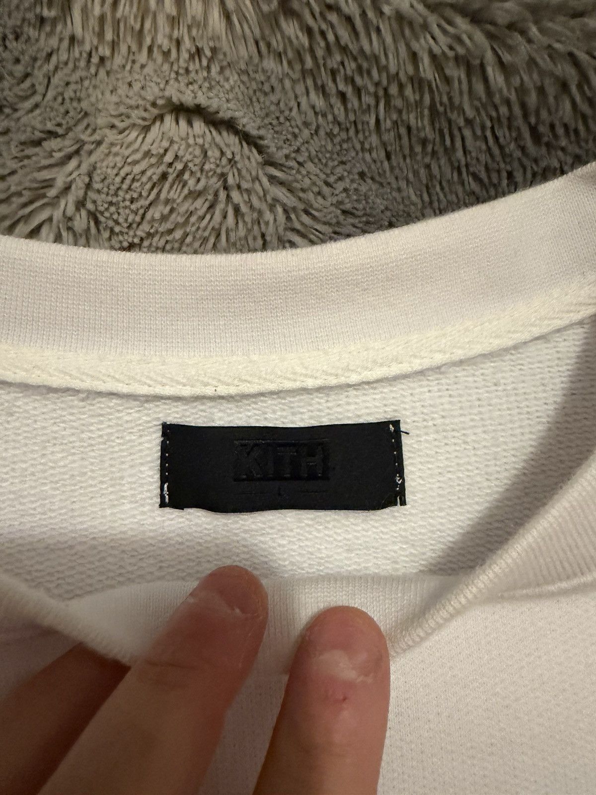 Kith KITH White Box Logo Pullover Sweatshirt Men’s Large Size US L / EU 52-54 / 3 - 3 Thumbnail