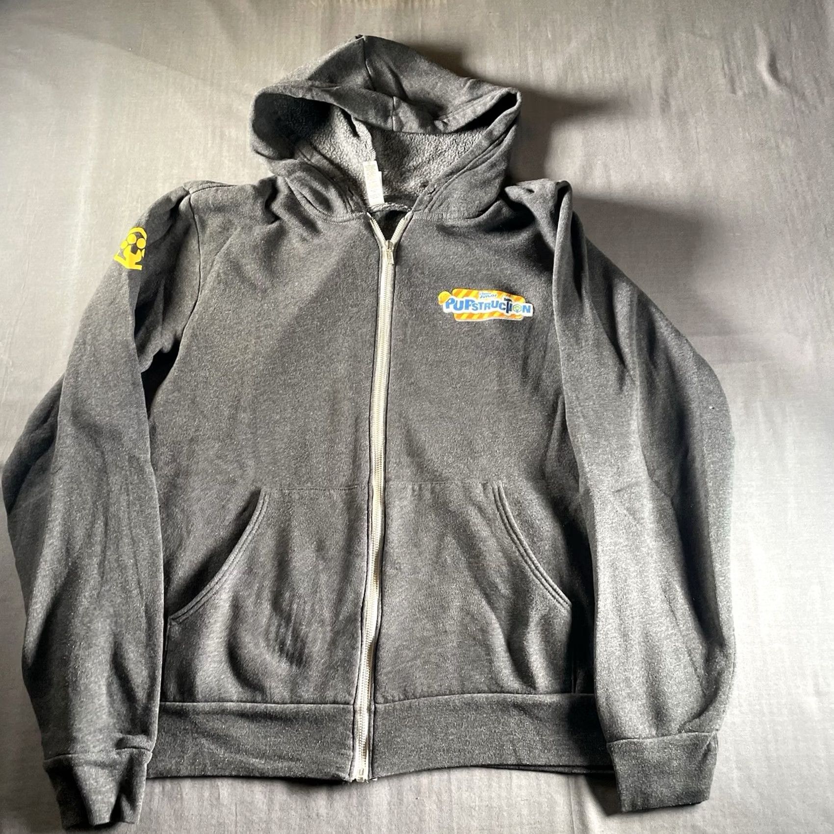 Disney Disney Pupstruction Jacket XL Gray Men’s Zip Up Junior Promo Jacket Size US XL / EU 56 / 4 - 6 Thumbnail
