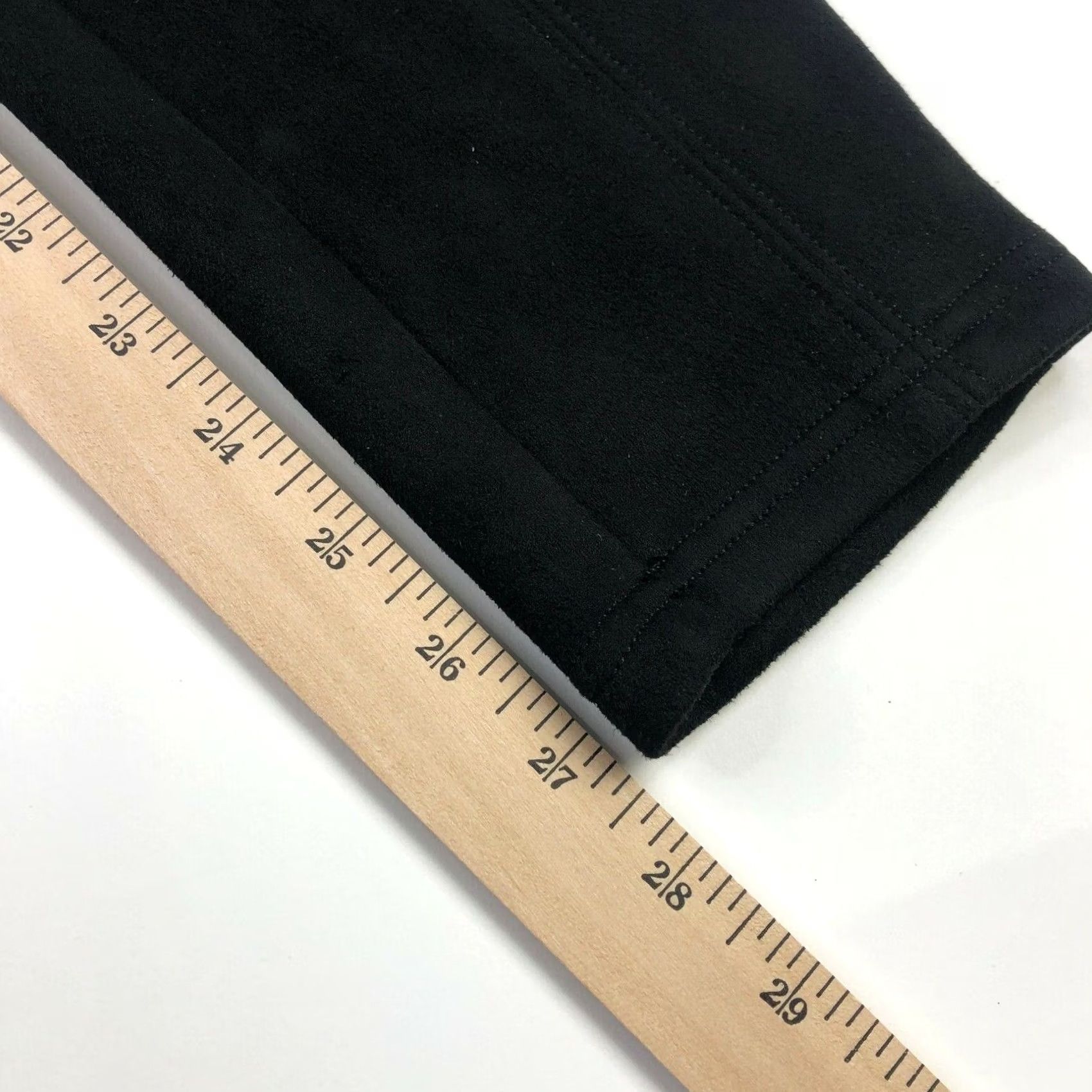 Aritzia Aritzia Babaton Faux Suede Pants Women's 0 Tag Regular Rise High Inseam 27.5 In Zip Pull On Size 42" / US 20 - 5 Thumbnail