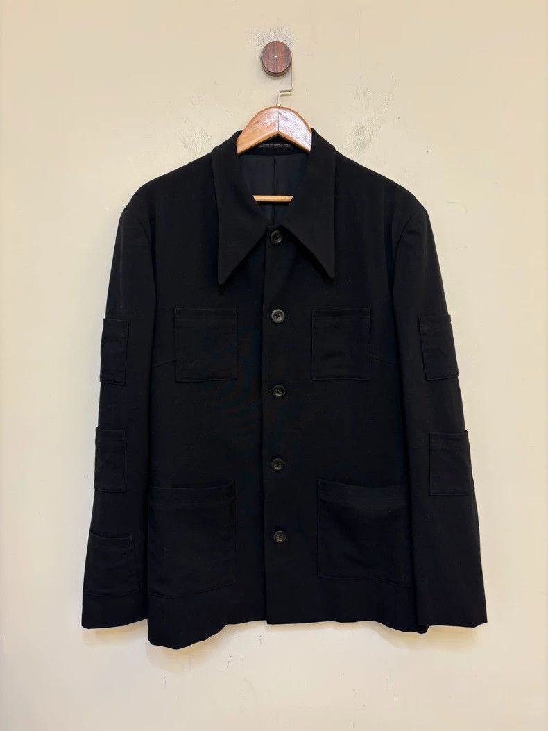 Yohji Yamamoto Yohji Yamamoto Yohji Yamamoto 1997AW Multi-Pocket Jacket Size US M / EU 48-50 / 2 - 1 Thumbnail