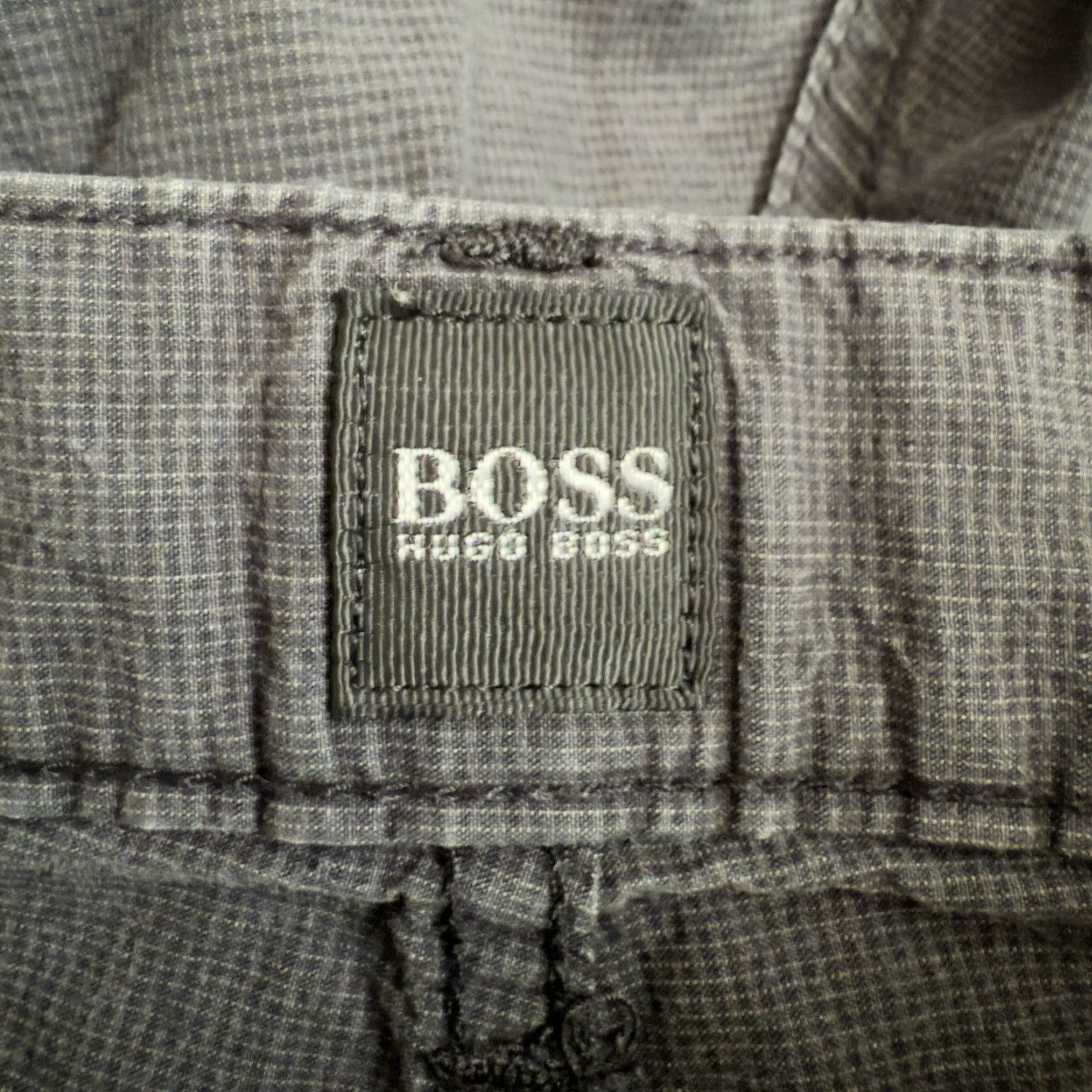 Vintage VINTAGE Hugo Boss Mens Chino Pants Casual Straight Leg Size 32x30 Gray Size US 32 / EU 48 - 4 Thumbnail