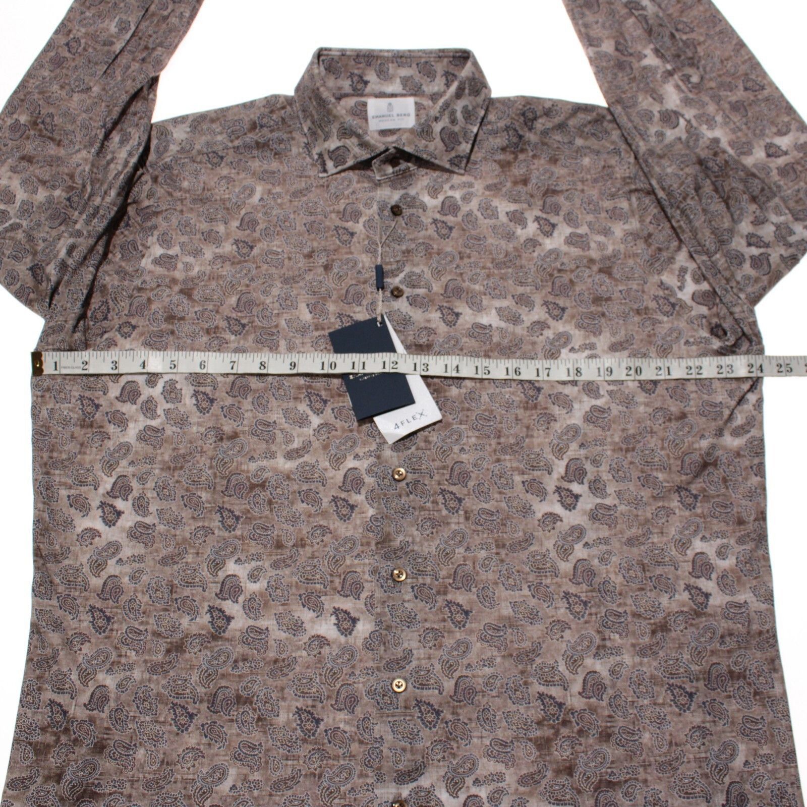 Other Emanuel Berg New with tags Shirt Size XL US In Brown Size US XL / EU 56 / 4 - 4 Thumbnail