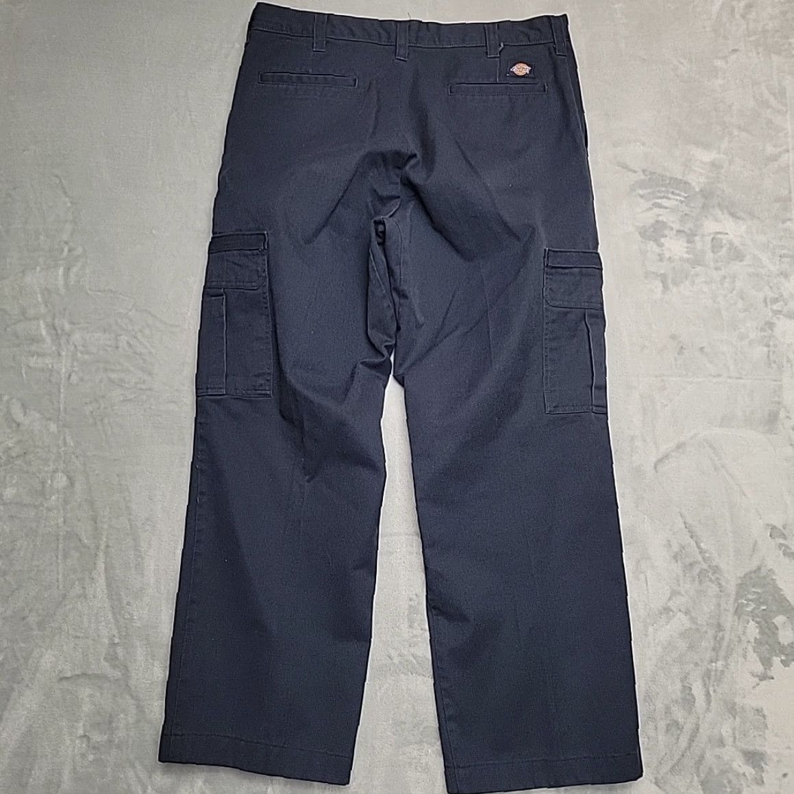 Dickies Dickies Pants Mens 36x34 Blue Cargo Pocket Utility Workwear Retro Comfort Size US 36 / EU 52 - 5 Thumbnail