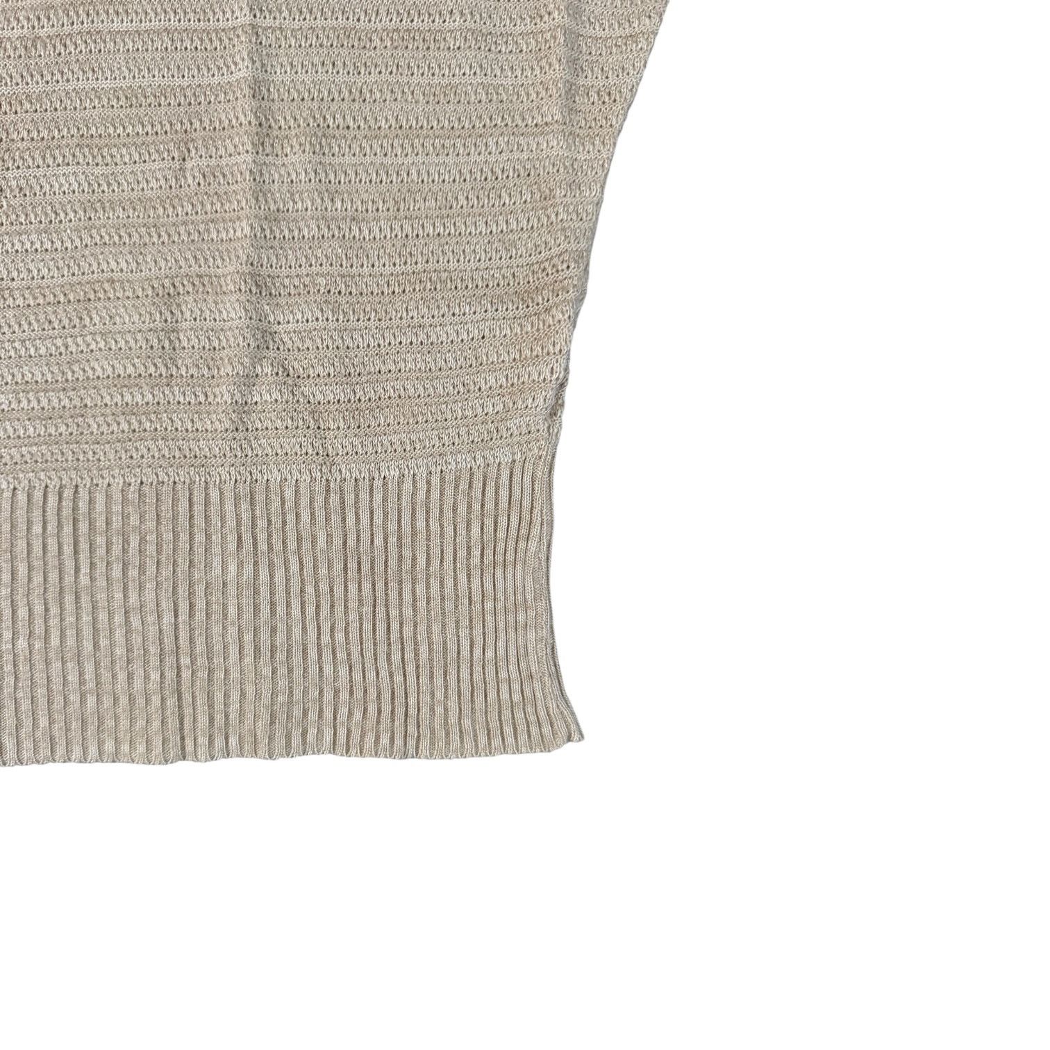 Other Maurices Tan Loose Knit Short Sleeve Women’s Sweater Medium Size M / US 6-8 / IT 42-44 - 4 Thumbnail
