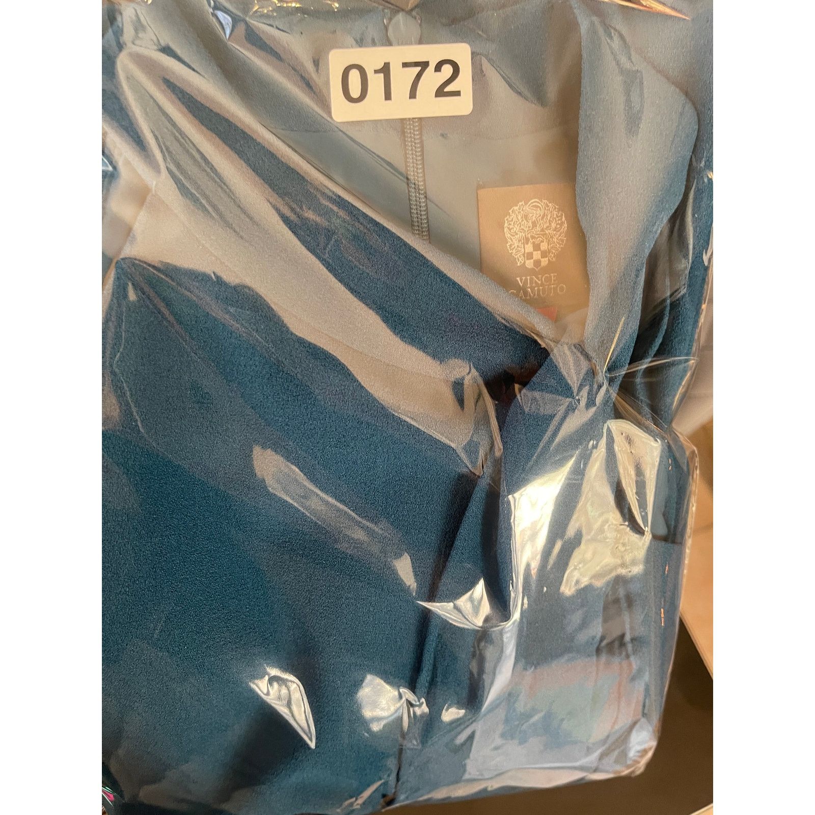 Vince Camuto Vince Camuto Women Teal Blue Halter Dress Size 8 Size M / US 6-8 / IT 42-44 - 9 Thumbnail