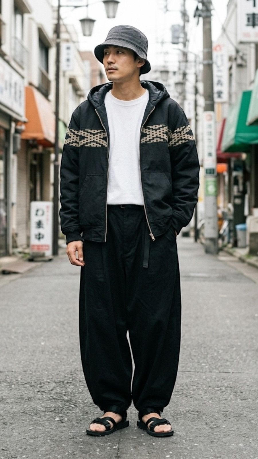 Stussy Vintage 00s Stussy Aztec Heavy Nylon Padded Active Jacket Size US M / EU 48-50 / 2 - 15 Thumbnail