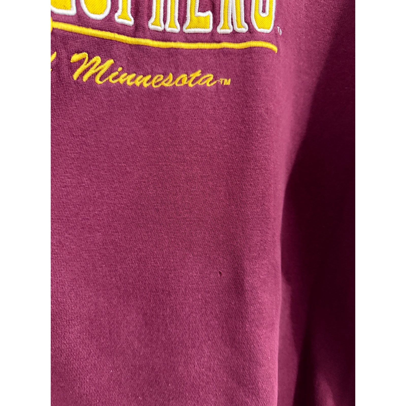 NCAA Minnesota Gophers Stitched Crewneck Sweatshirt Size Large Size US L / EU 52-54 / 3 - 3 Thumbnail