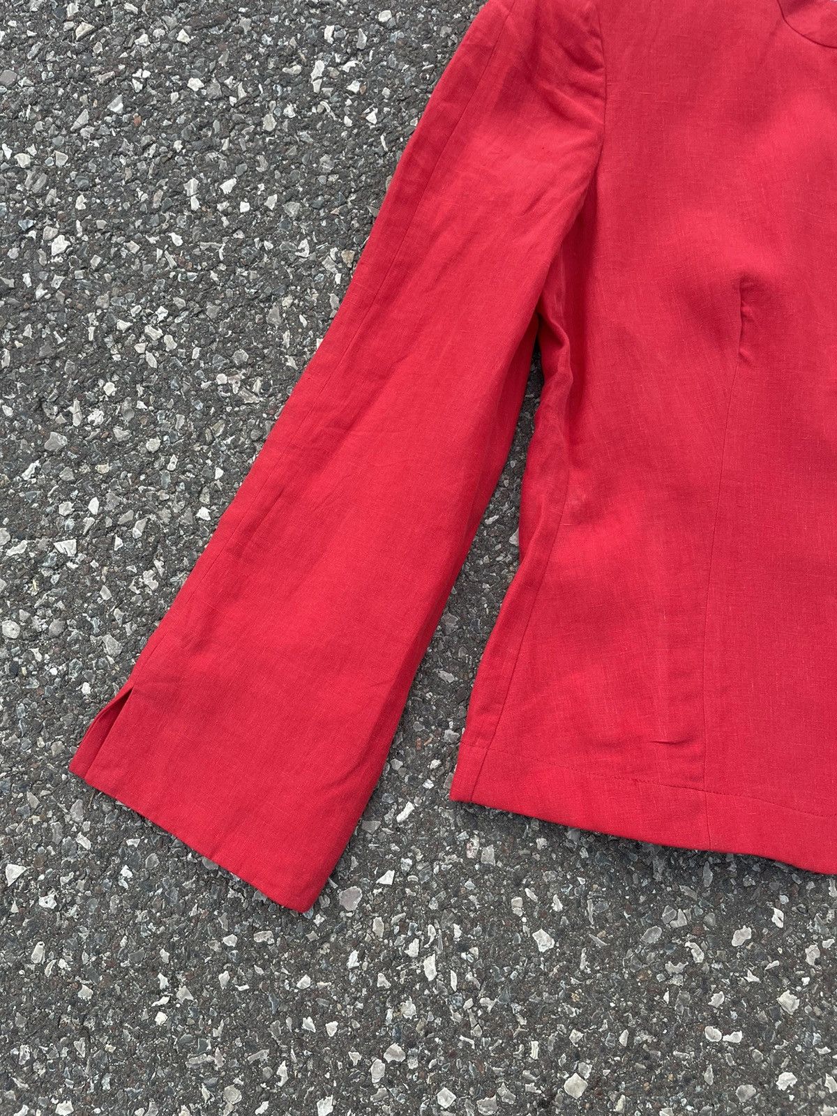 Armani Collezioni Armani Collezioni Jacket Coat Red Size M / US 6-8 / IT 42-44 - 2 Thumbnail