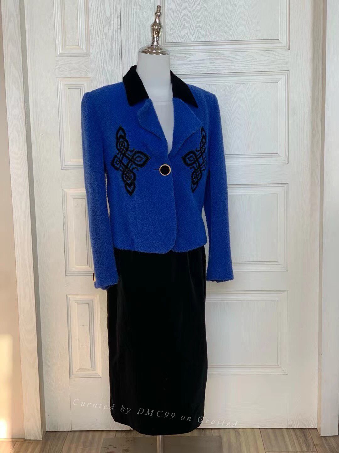 Vintage Vintage Itariya Houndstooth Suit Set Size 29" - 1 Thumbnail
