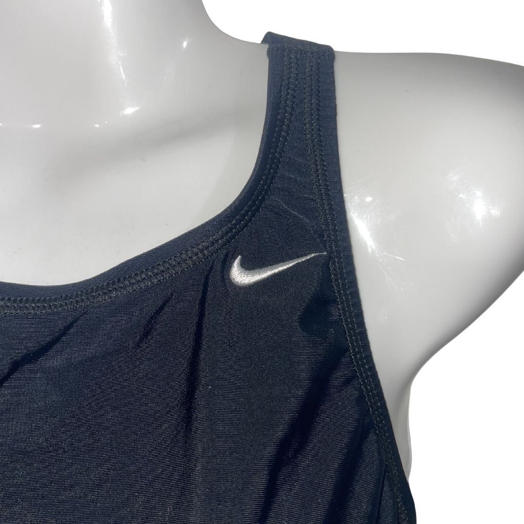 Nike Swoosh Logo One Piece Swimsuit Athletic Fitness Swimming Size ONE SIZE - 4 Thumbnail