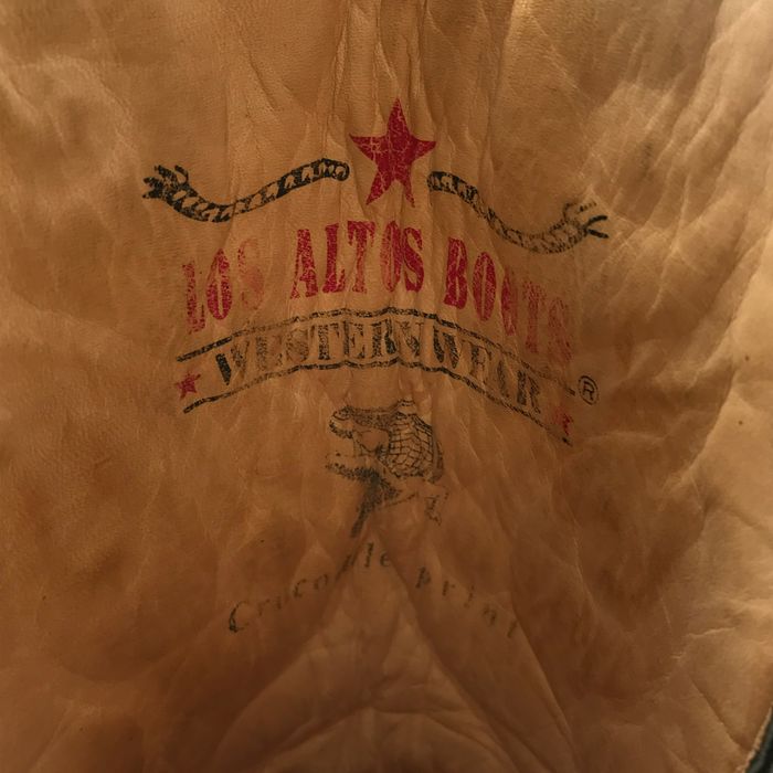 Los Altos Brown Genuine Crocodile main image 1