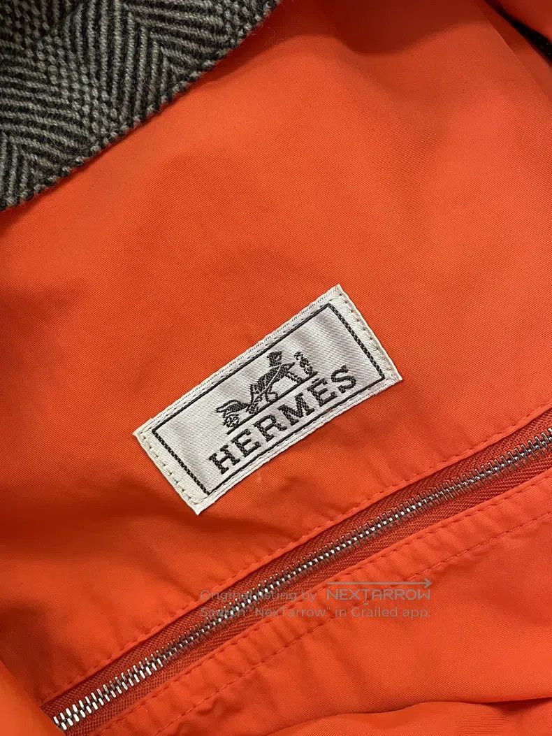 Hermes Hermes Men's Color Blocked Wool Hooded Jacket Size US L / EU 52-54 / 3 - 4 Thumbnail