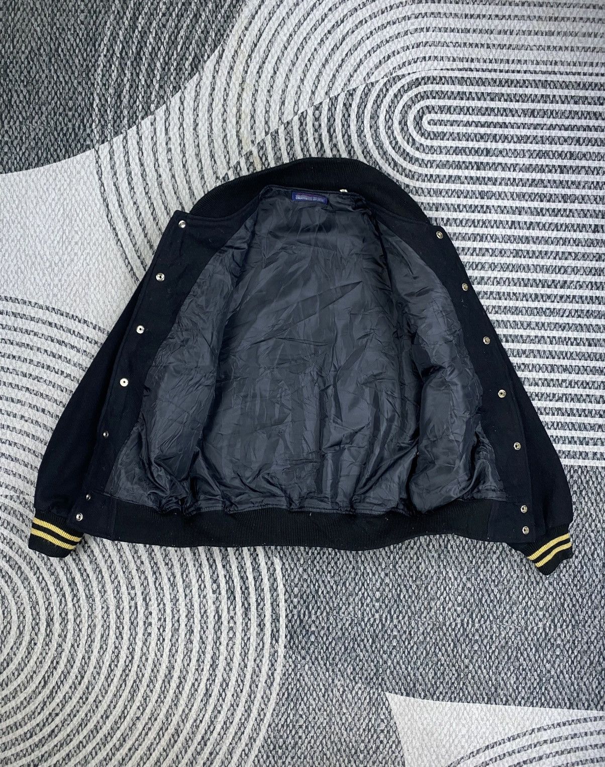 Vintage 🔥80s Vintage Crocodile Sports Varsity Wool Jacket Size US M / EU 48-50 / 2 - 5 Thumbnail