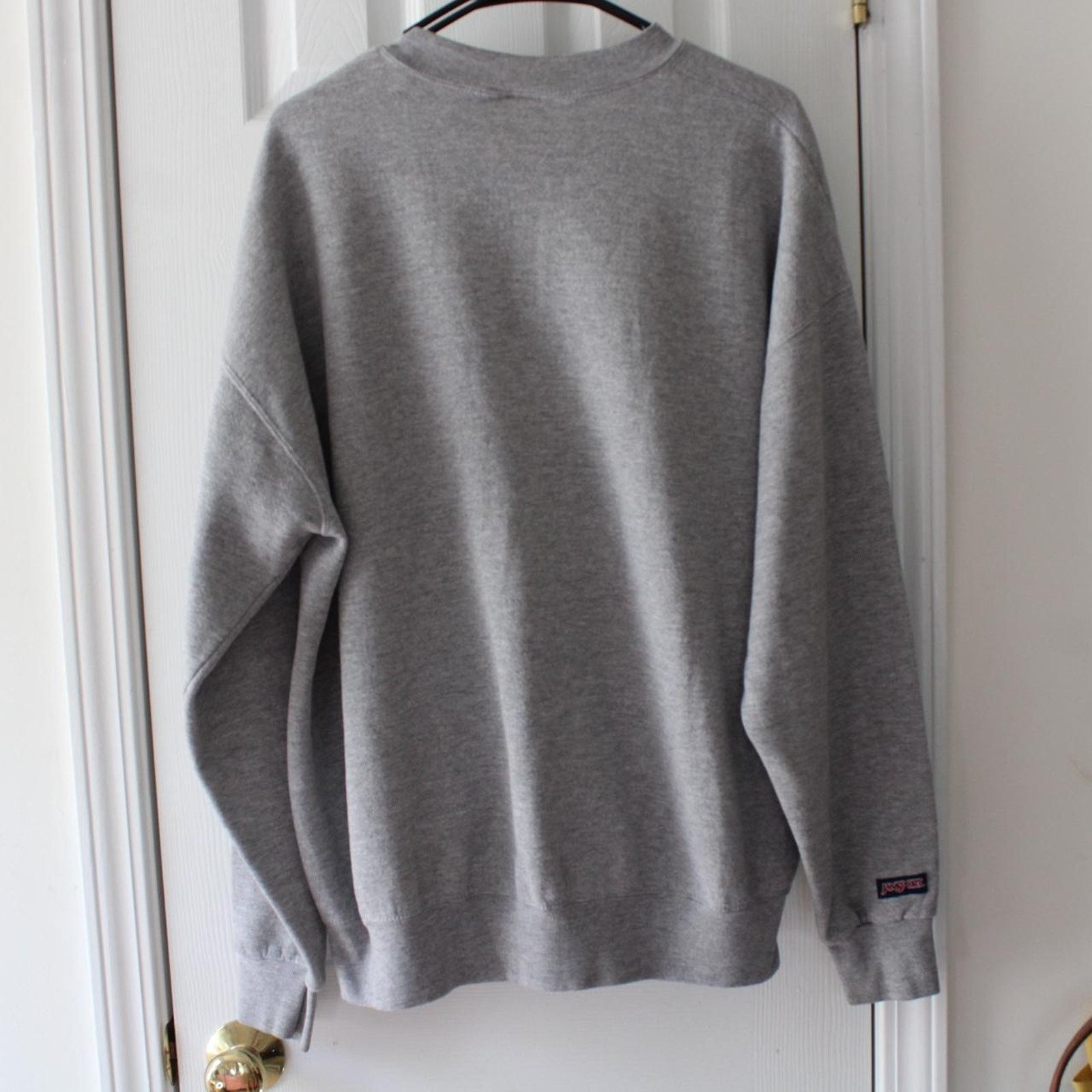 Jansport Gray Vintage 90’s Jansport Sweatshirt Size US XL / EU 56 / 4 - 4 Thumbnail