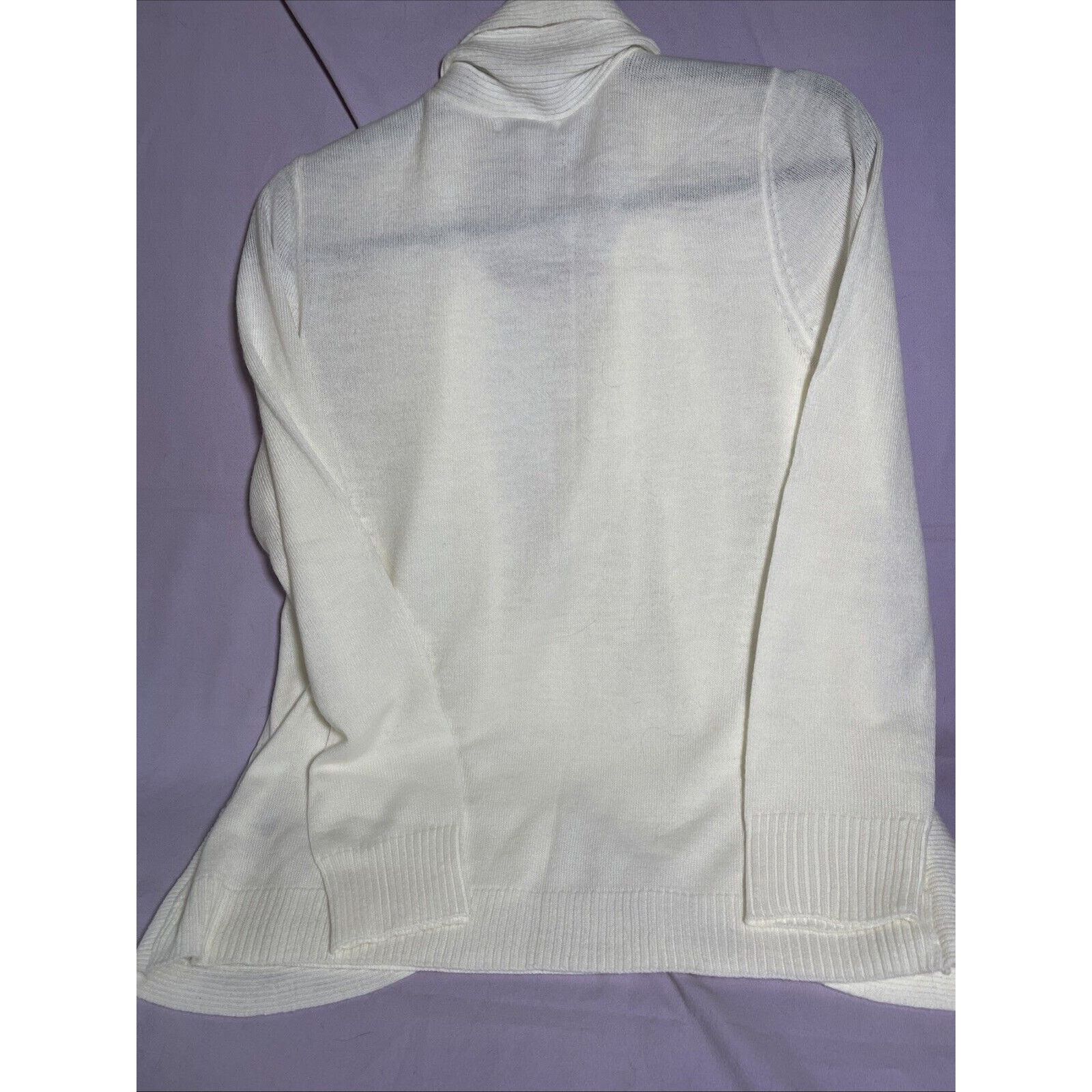 Croft & Barrow Croft and Barrow 1Piece Faux Cardigan and Tank Sweater - EUC Size M / US 6-8 / IT 42-44 - 6 Thumbnail