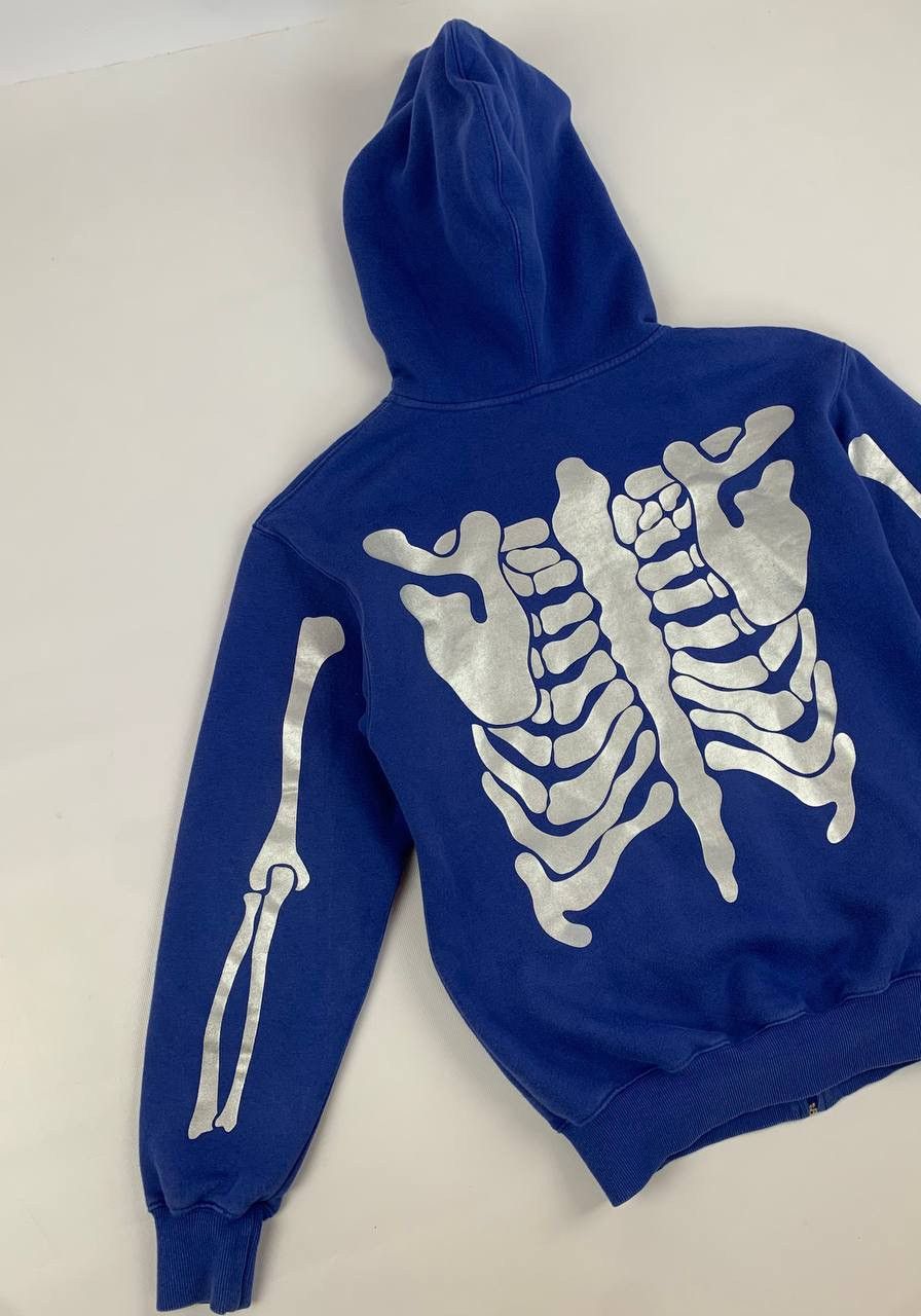 Japanese Brand Crazy Skeleton Full Zip Hoodie Japanese Brand Size US S / EU 44-46 / 1 - 7 Thumbnail