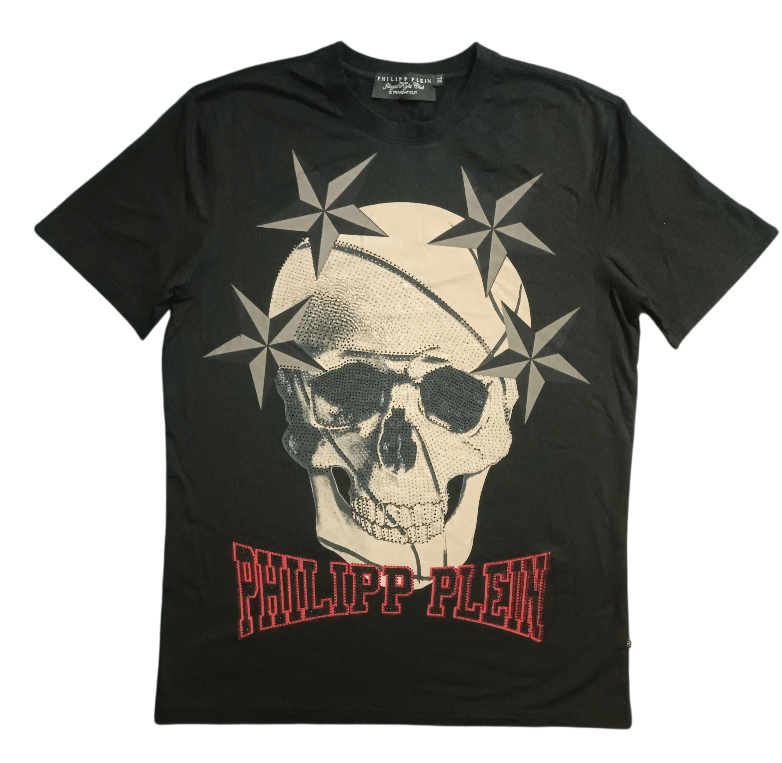 Philipp Plein Philipp Plein Fight Club x Crystal Skull Tee Size US XL / EU 56 / 4 - 1 Thumbnail