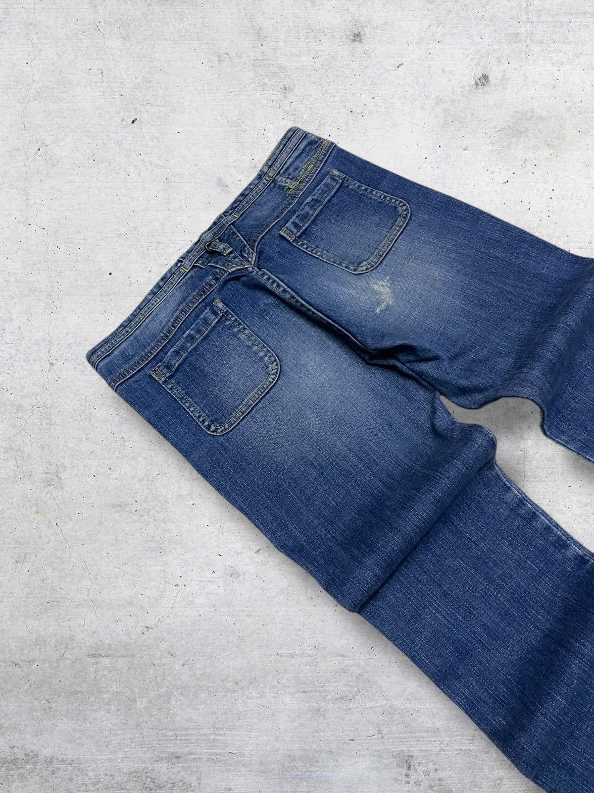 Marithe + Francois Girbaud VINTAGE MARITHE FRANCOIS GIRBAUD OG FLARED DENIM STREETWEAR Size US 29 - 14 Thumbnail