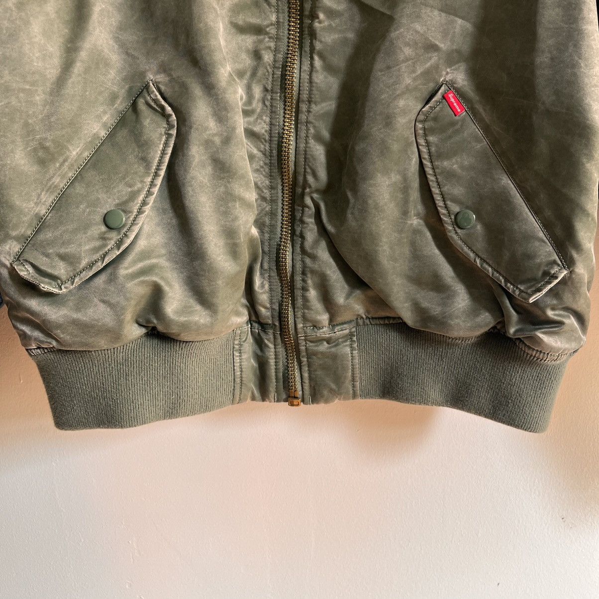 Supreme Supreme denim sleeve MA-1 Size US S / EU 44-46 / 1 - 10 Thumbnail
