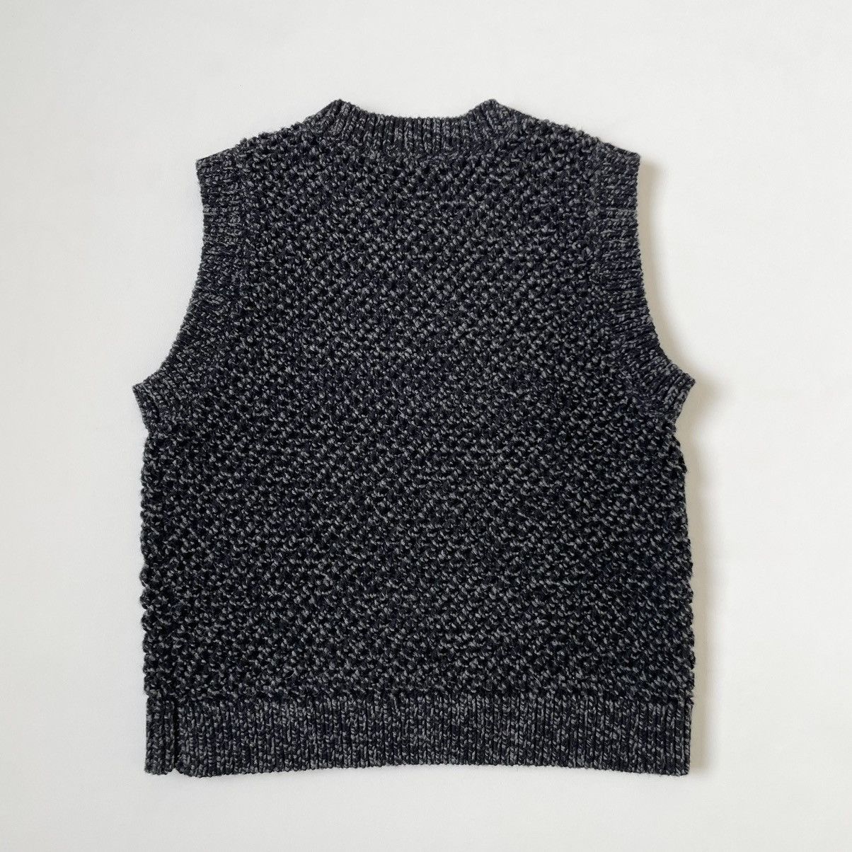 Craig Green Sample Textured Black Wool Sweater Vest Size US M / EU 48-50 / 2 - 9 Thumbnail