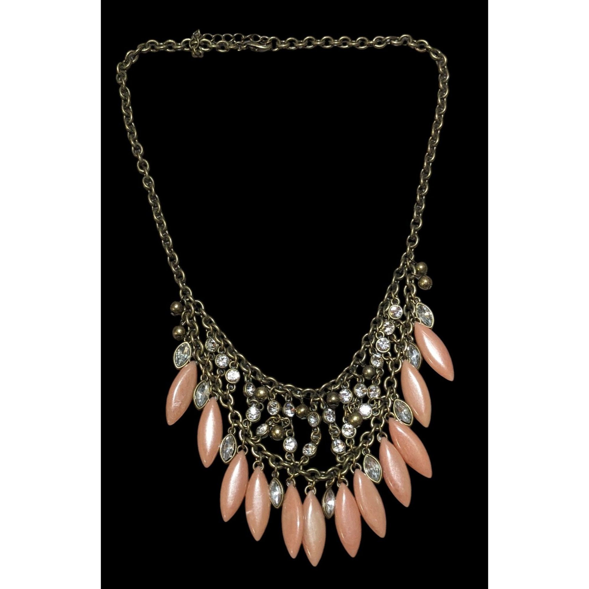 Other Bohemian Glam Pink Beaded Fringe Necklace Size ONE SIZE - 2 Thumbnail