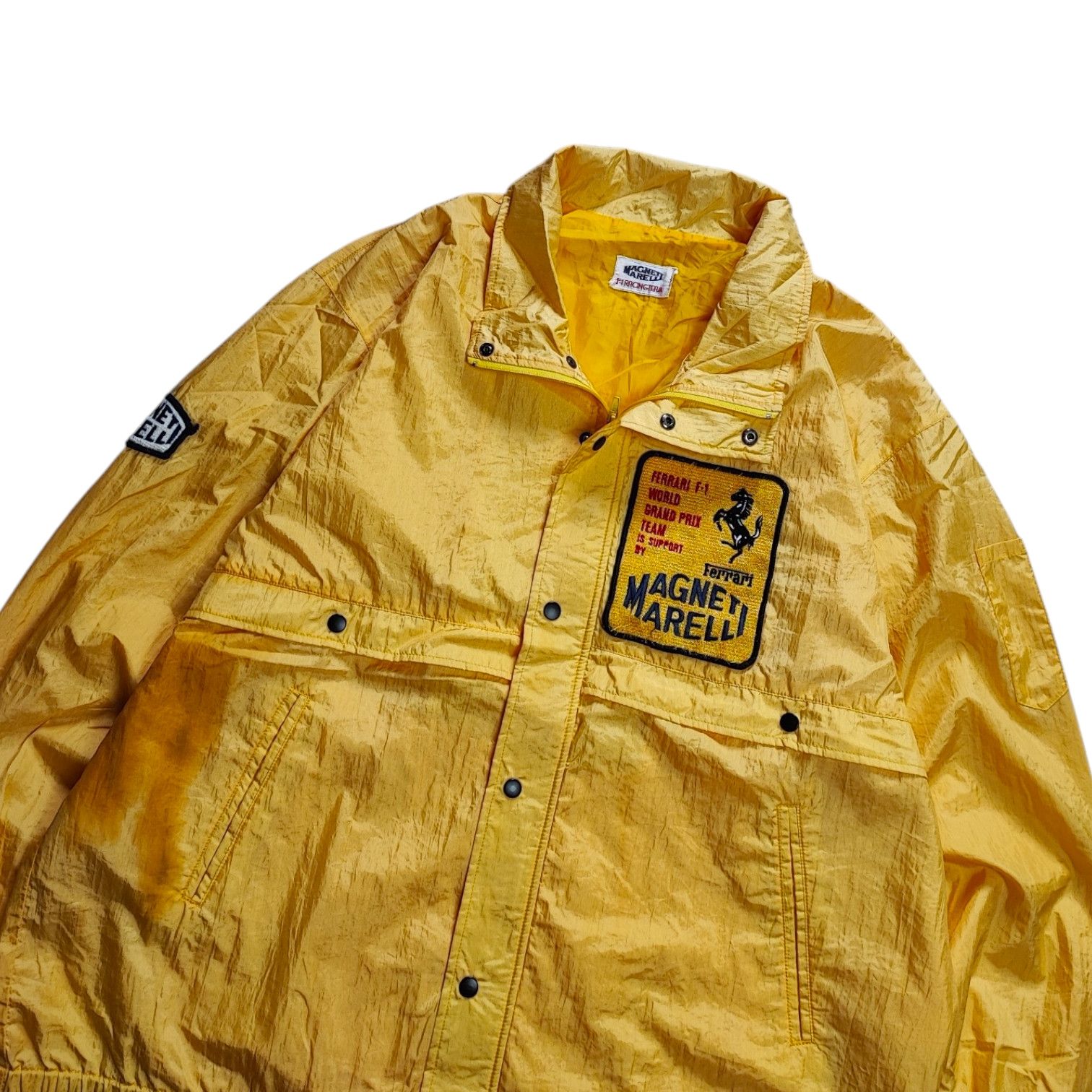 Ferrari × Formula 1 Vintage 90s Magneti Marelli x Ferrari F1 Racing Team Jacket Size US L / EU 52-54 / 3 - 3 Thumbnail