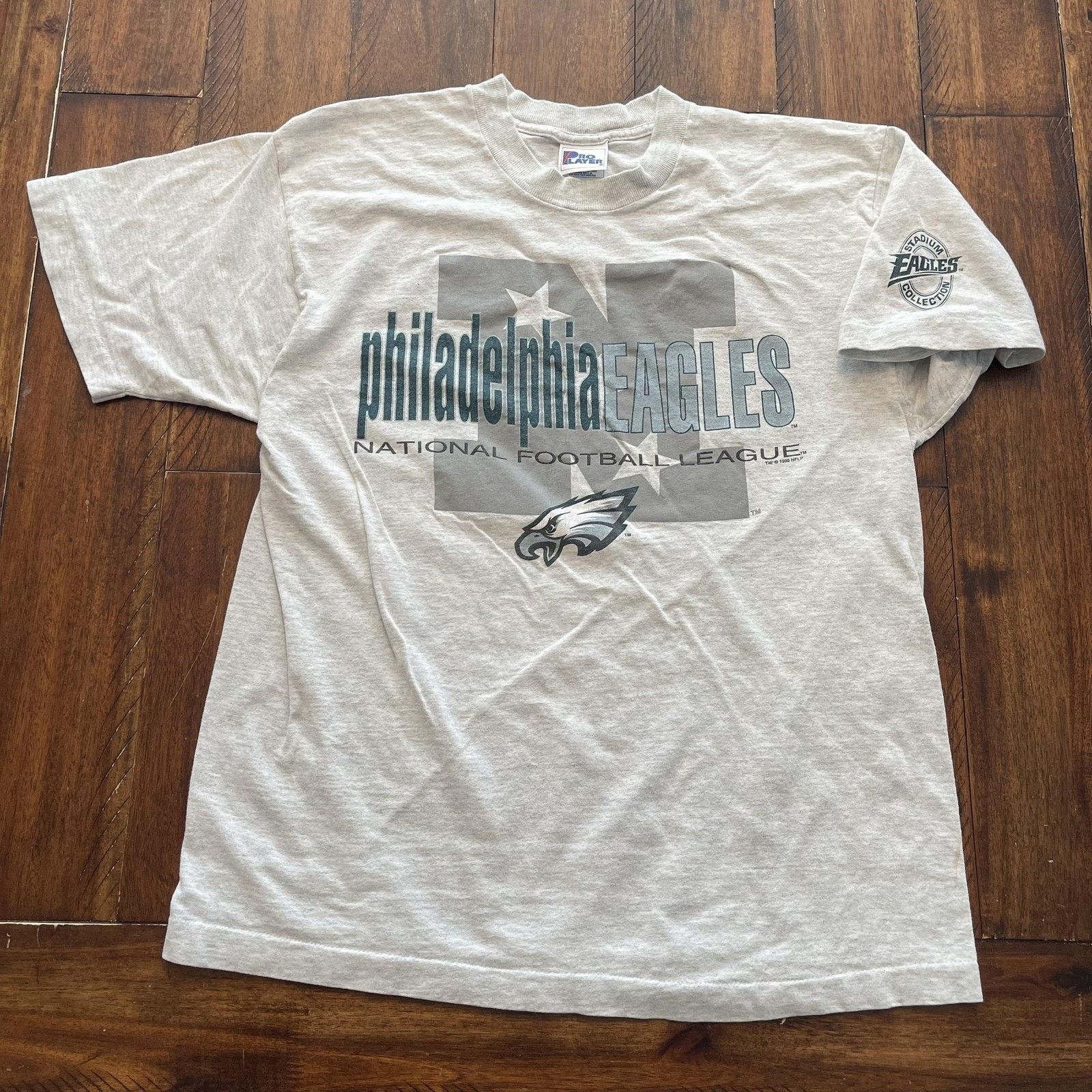 Vintage Philadelphia Eagles Shirt Mens XL NFL Pro Player 90s