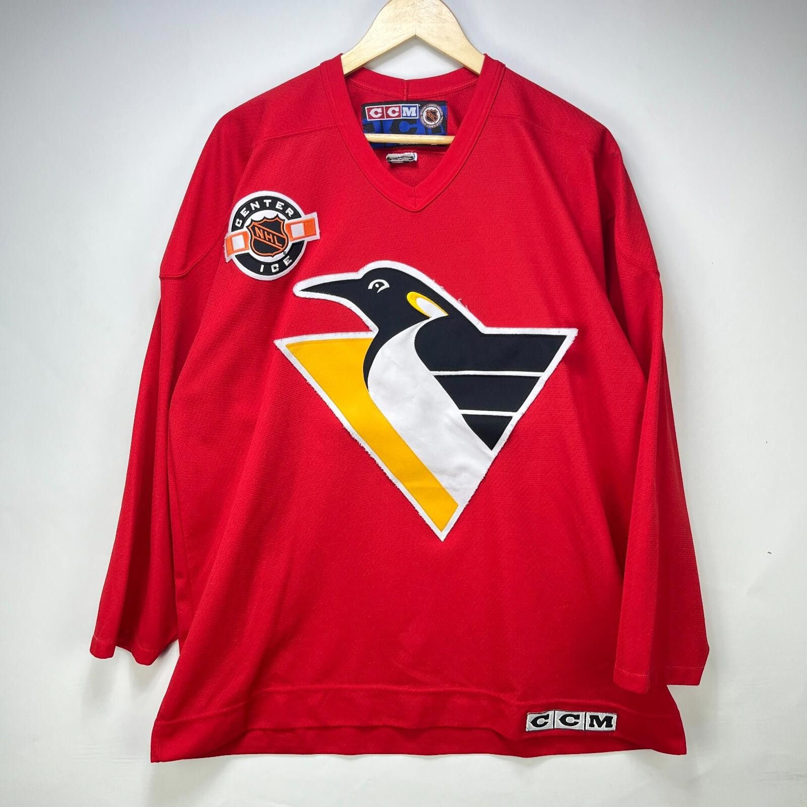 Ccm Vintage 90s Pittsburgh Penguins CCM NHL Hockey Jersey XL Size ONE SIZE - 1 Thumbnail