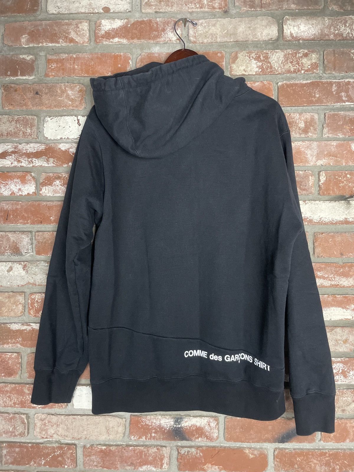 Comme des Garcons × Supreme Supreme Comme des Garçon Black Split Box Logo Hoodie Size US L / EU 52-54 / 3 - 7 Thumbnail