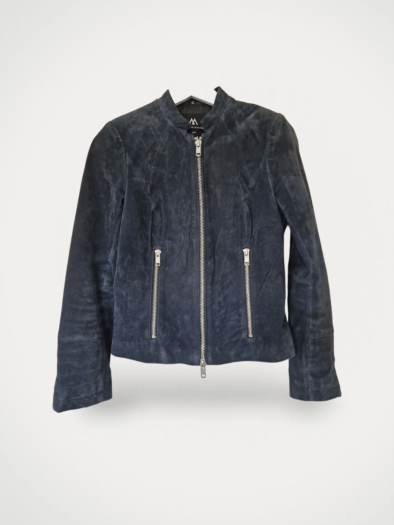 JOFAMA Jofama Måns Zelmerlöw Leather Jacket Size XS / US 0-2 / IT 36-38 - 1 Thumbnail