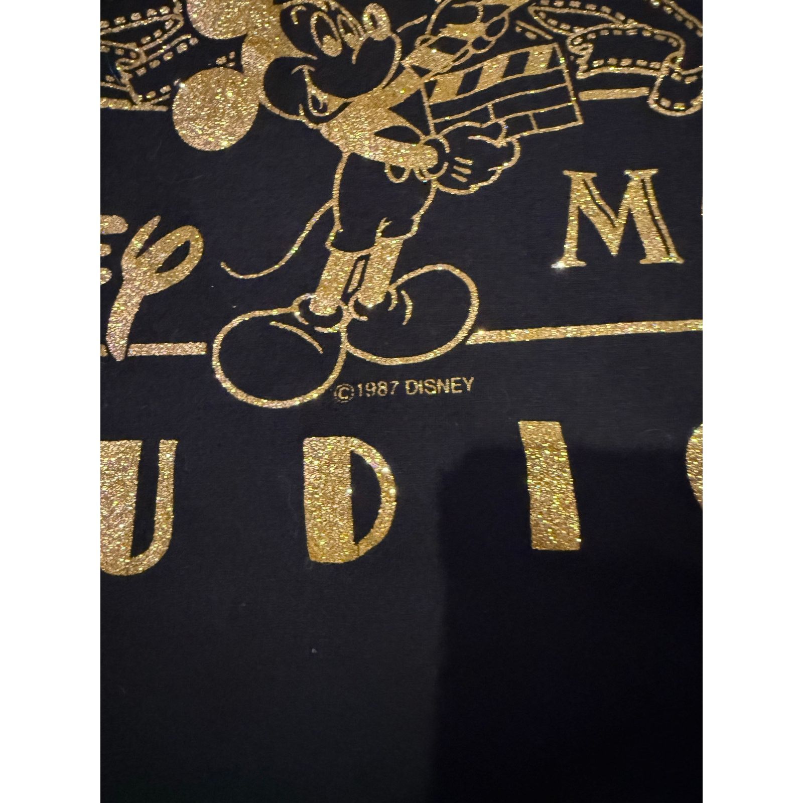 Disney MGM X Disney 1987 Crop Single Stitch Size US XL / EU 56 / 4 - 2 Thumbnail