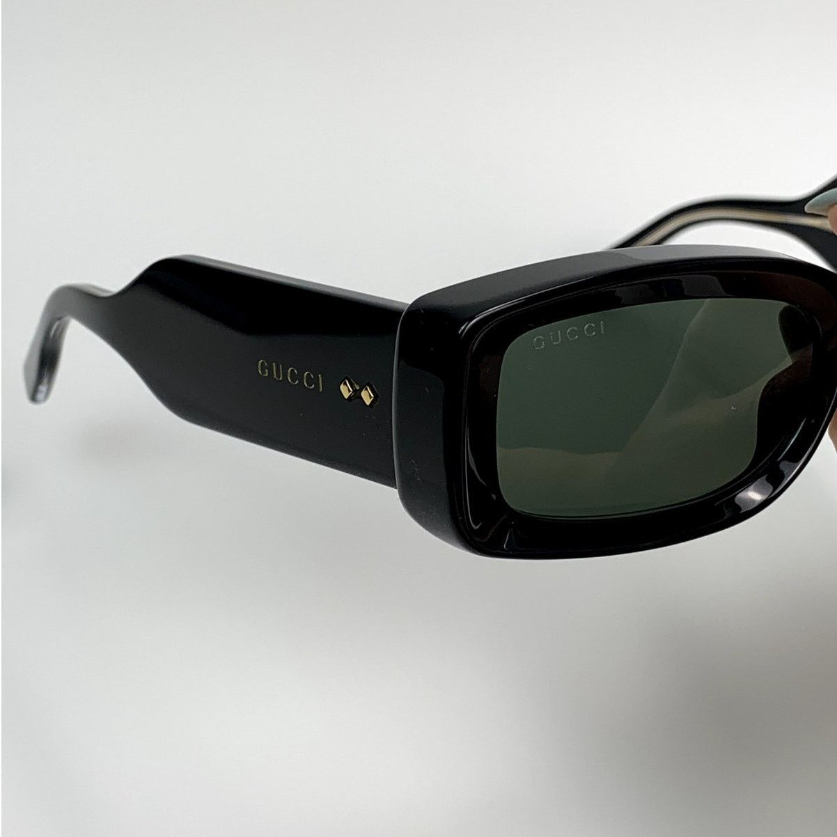 Gucci NEW Gucci Sunglasses GG1528S 001 Black Grey Unisex Authentic Size ONE SIZE - 6 Thumbnail