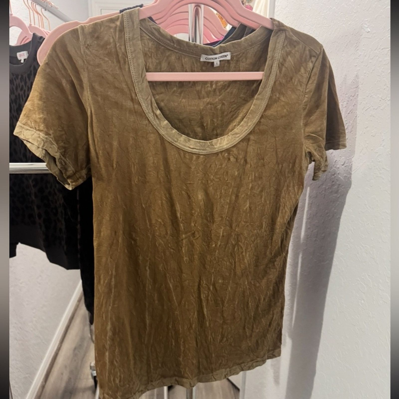 COTTONCITIZEN NEW Cotton Citizen $80 Short Sleeve Tee size Small Size S / US 4 / IT 40 - 2 Thumbnail