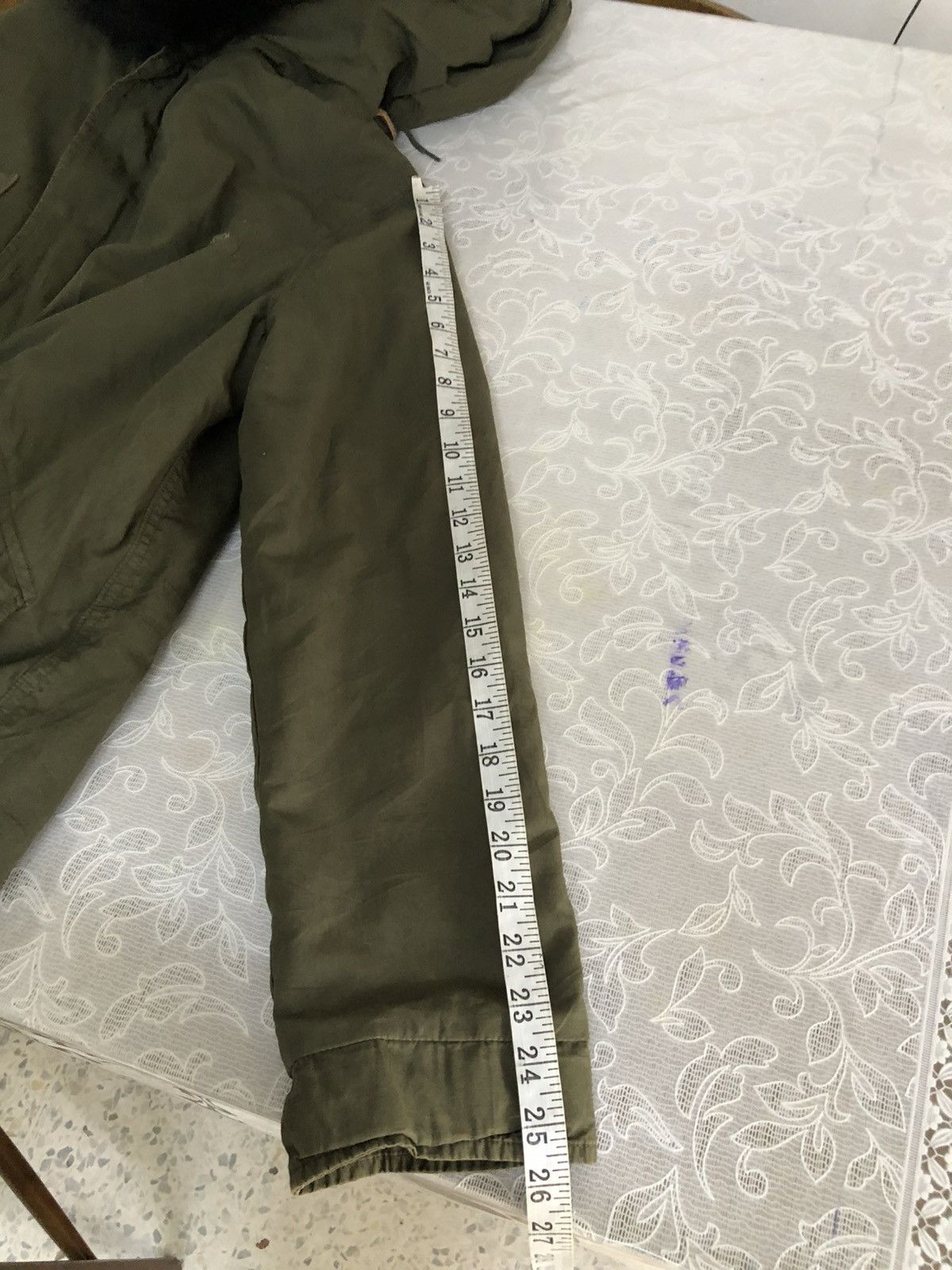 MR & MRS ITALY On Fire🔥 Mr & Mrs Italy Kayote Fur Army Green Parka Jacket Size XXS / US 00 / IT 34 - 25 Thumbnail
