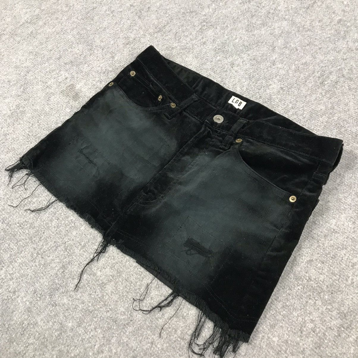 If Six Was Nine × Le Grande Bleu (L.G.B.) 🔥CORDUROY LGB MICRO MINI SKIRT IF SIX WAS NINE Size 30" / US 8 / IT 44 - 2 Thumbnail