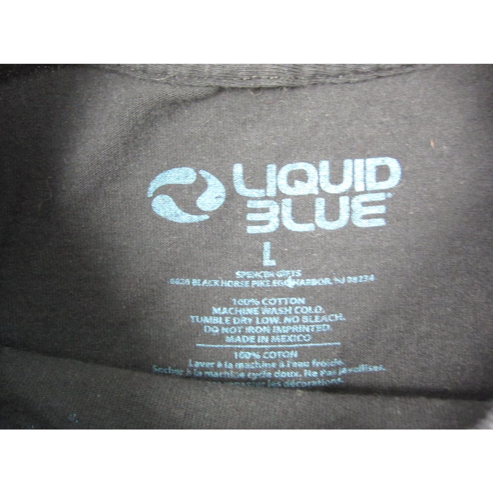 Liquid Blue Pink Floyd Shirt Mens Large L Black The Wall Liquid Blue Screaming Face Shirt Size US L / EU 52-54 / 3 - 6 Thumbnail