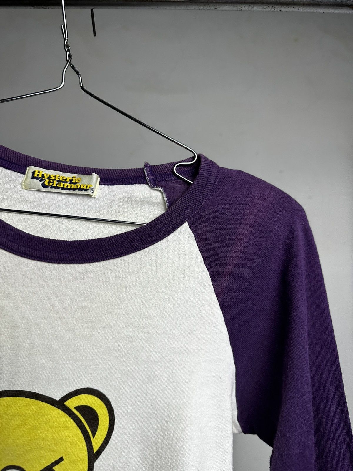 Hysteric Glamour × Vintage Hysteric Glamour Bear Middle Finger iconic 3q Tshirt Size US S / EU 44-46 / 1 - 5 Thumbnail
