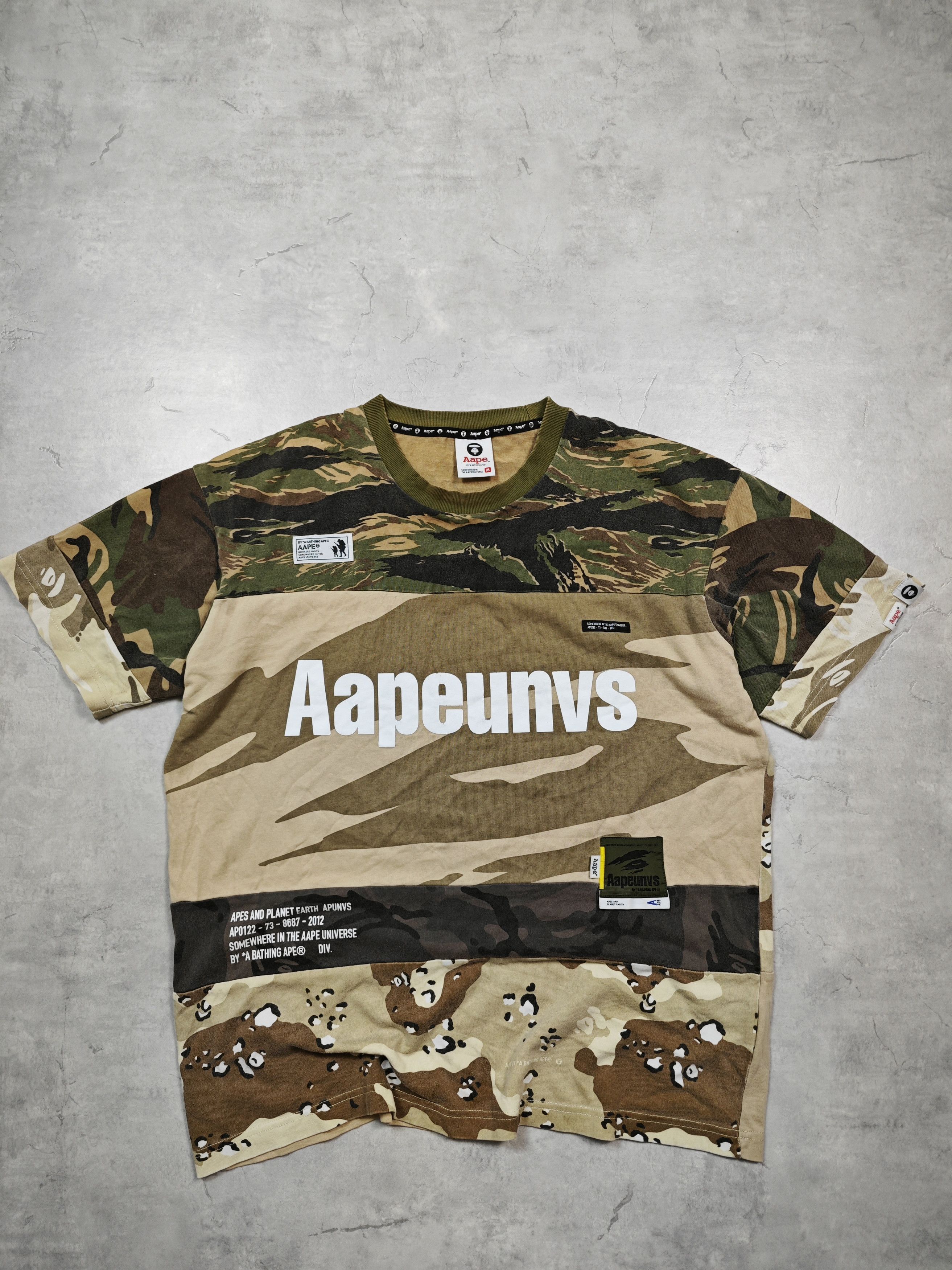 Aape Aape By A Bathing Ape T Shirt Size US M / EU 48-50 / 2 - 1 Thumbnail
