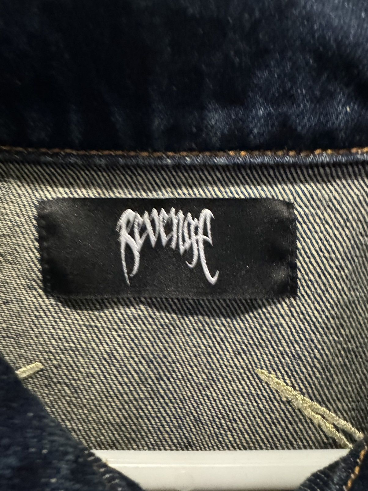 Revenge Revenge Tribal Embroidered Denim Jacket Size US M / EU 48-50 / 2 - 3 Thumbnail