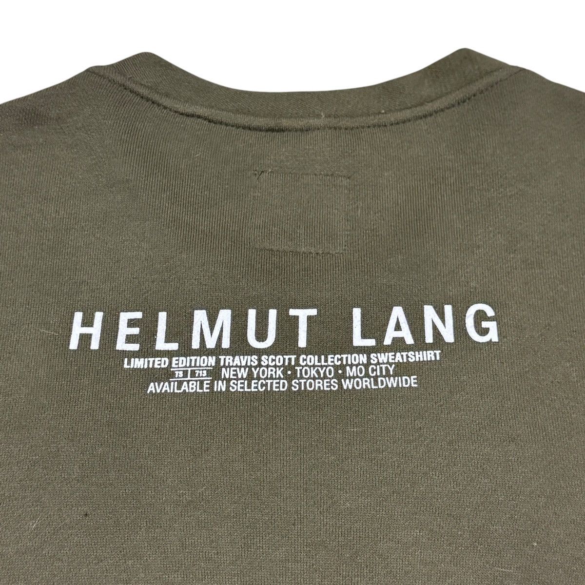 Helmut Lang × Travis Scott Limited Edition Prototype Sweatshirt Size US M / EU 48-50 / 2 - 8 Thumbnail