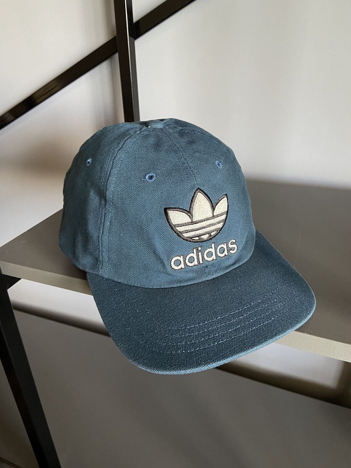 Adidas × Vintage VINTAGE ADIDAS CAP HAT TREFOIL BALENCIAGA STYLE Size ONE SIZE - 7 Thumbnail