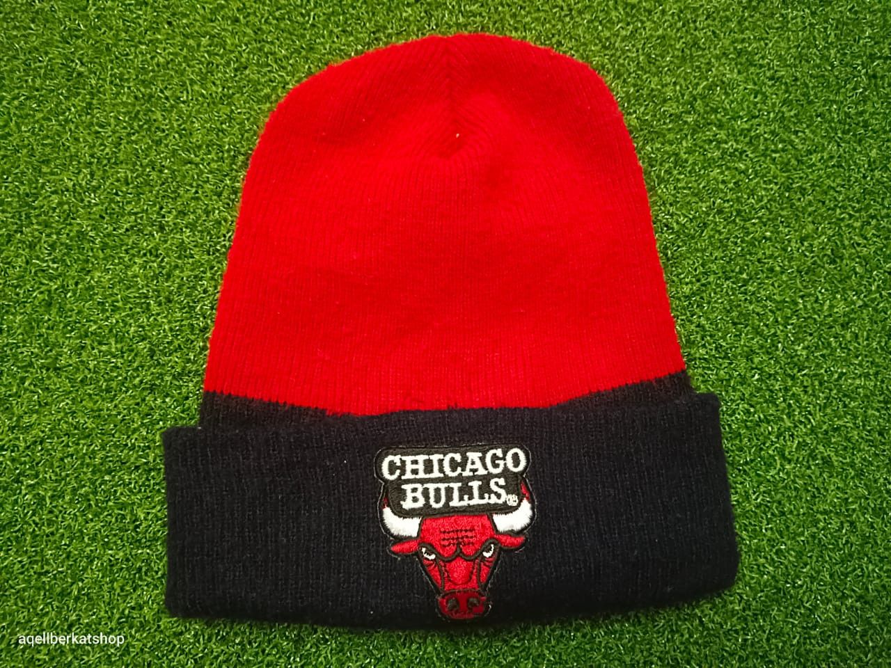 Other CHICAGO BULLS Embroidered Beanie (Red/Dark Blue) Size ONE SIZE - 2 Thumbnail