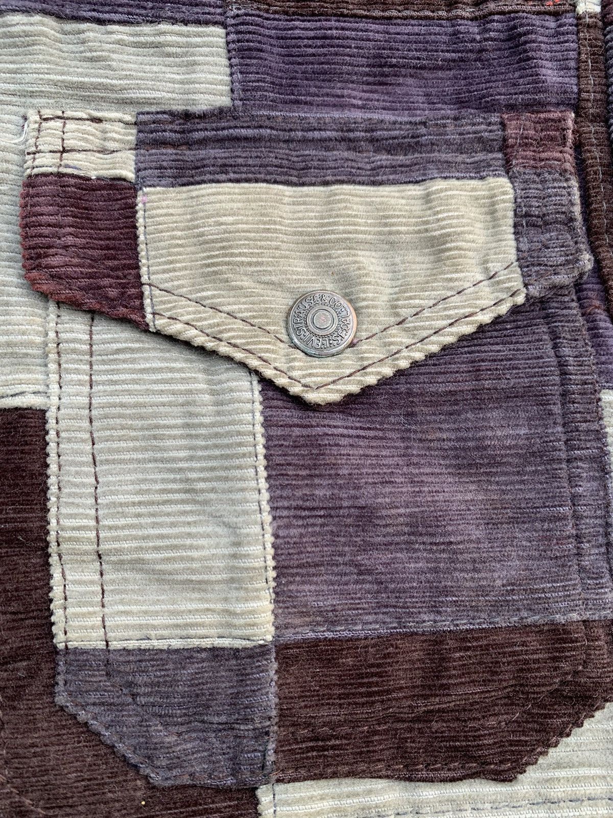 If Six Was Nine × Levi's Vintage Clothing Levi’s Patchwork Corduroy Pants Size US 30 / EU 46 - 7 Thumbnail