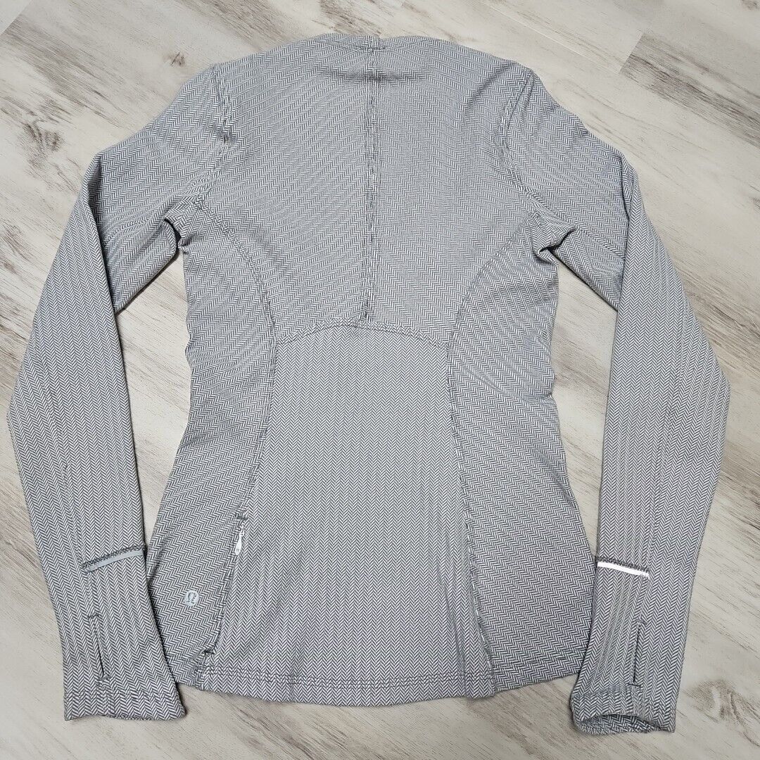 Lululemon Lululemon Kanto Catch Me Long Sleeve Top Womens 4 Heathered Size S / US 4 / IT 40 - 6 Thumbnail