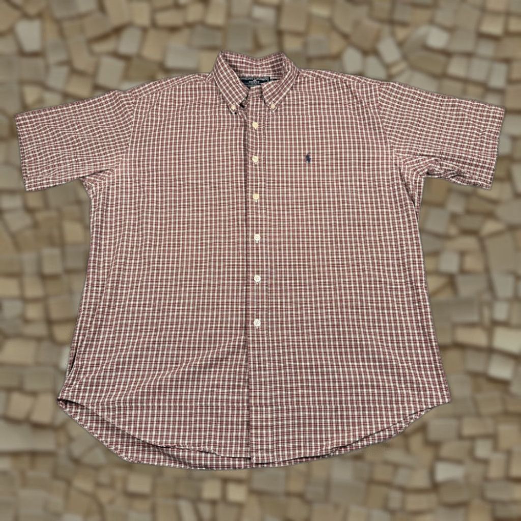 Polo Ralph Lauren VINTAGE Ralph Lauren Sport Shirt Plaid Cotton Flannel 90s Heritage Adult LARGE Rating: 90s, USA, Outdoor, Preppy, Embroidered Size US L / EU 52-54 / 3 - 1 Thumbnail